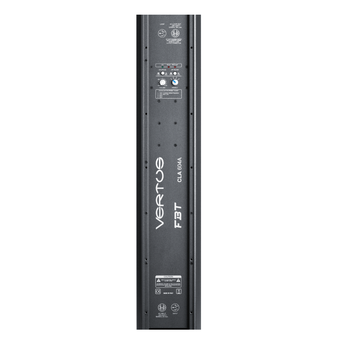 FBT Vertus CLA Line Array Column System with Subwoofer