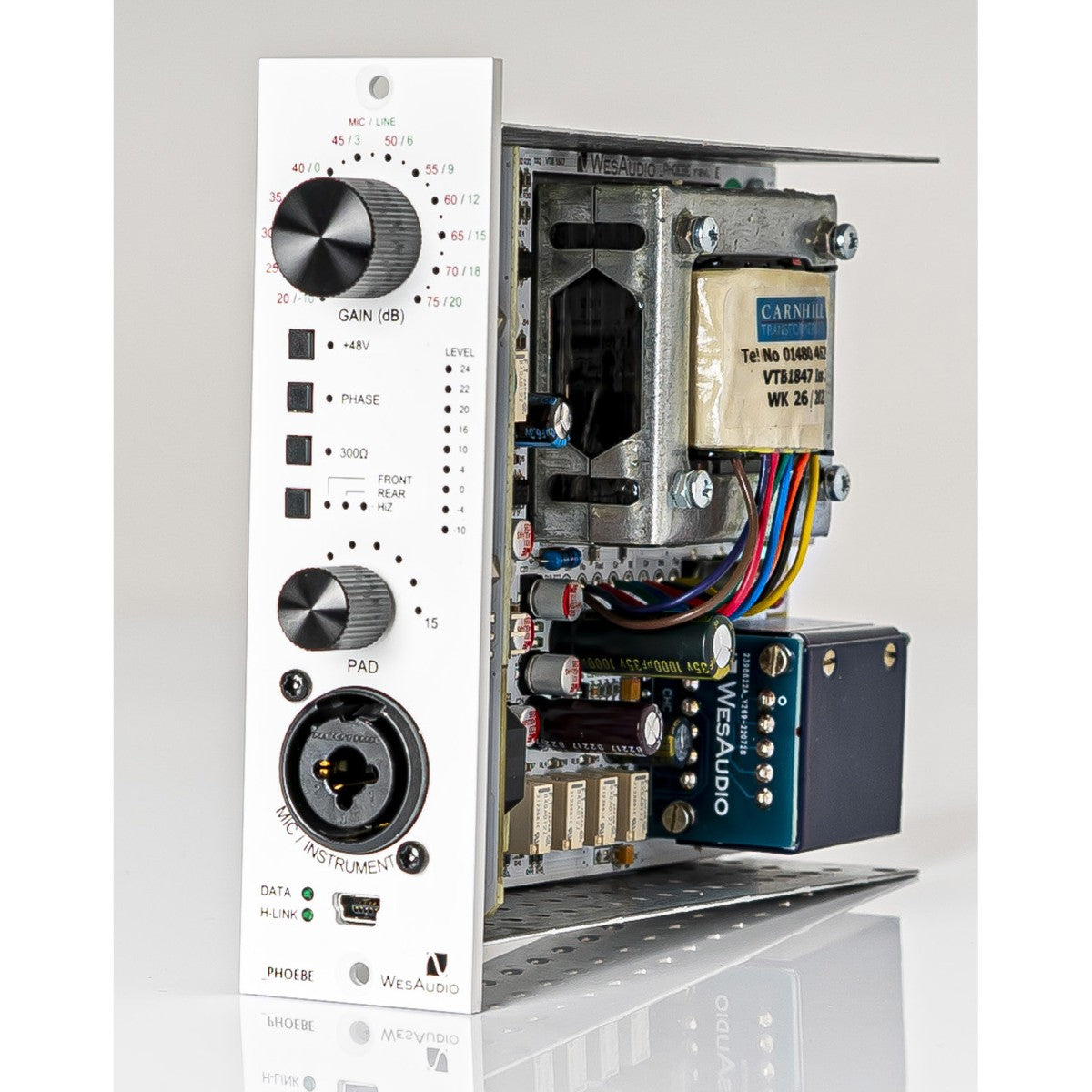 WesAudio _PHOEBE 500 Series Analogue Preamp with Digital Recall