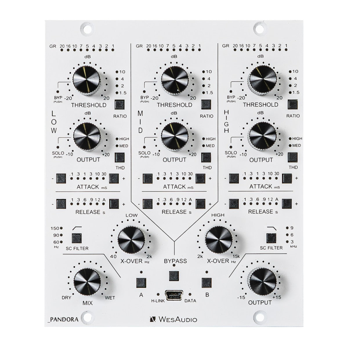 WesAudio _Pandora NG500 Series Multiband Compressor with Digital Recall
