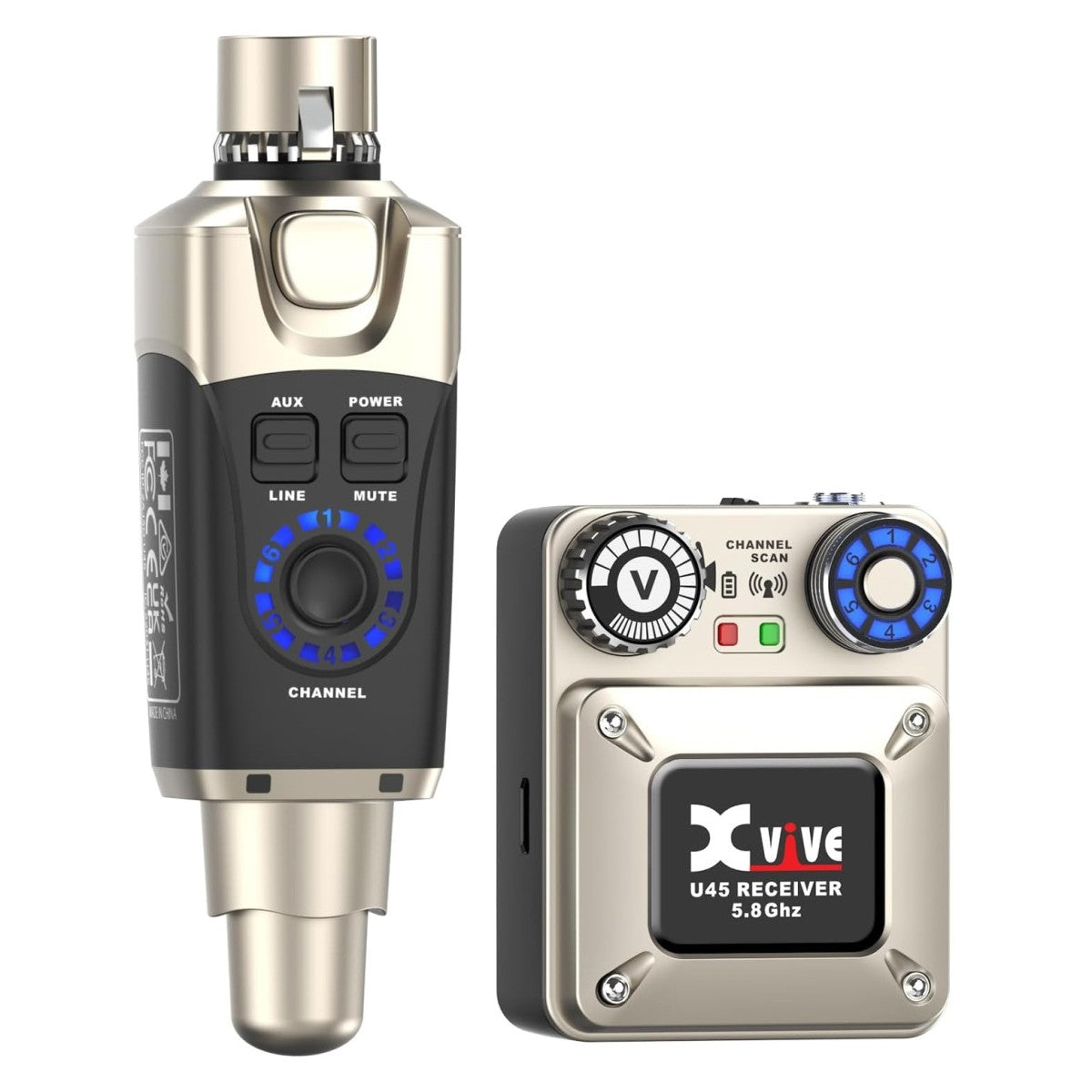 Xvive U45 In-Ear Monitor Wireless System - 5.8 GHz