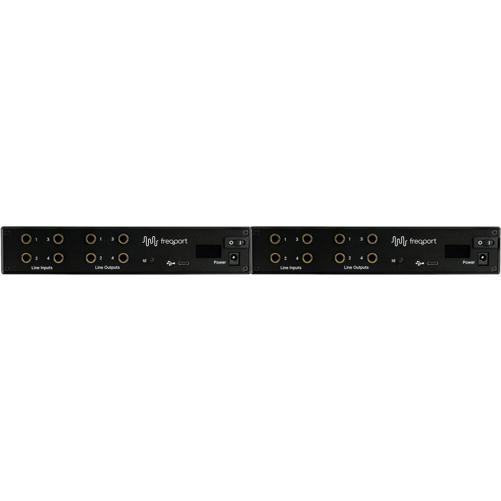 Freqport Dual FreqInOut FO1 2RK USB-C Hardware Interface