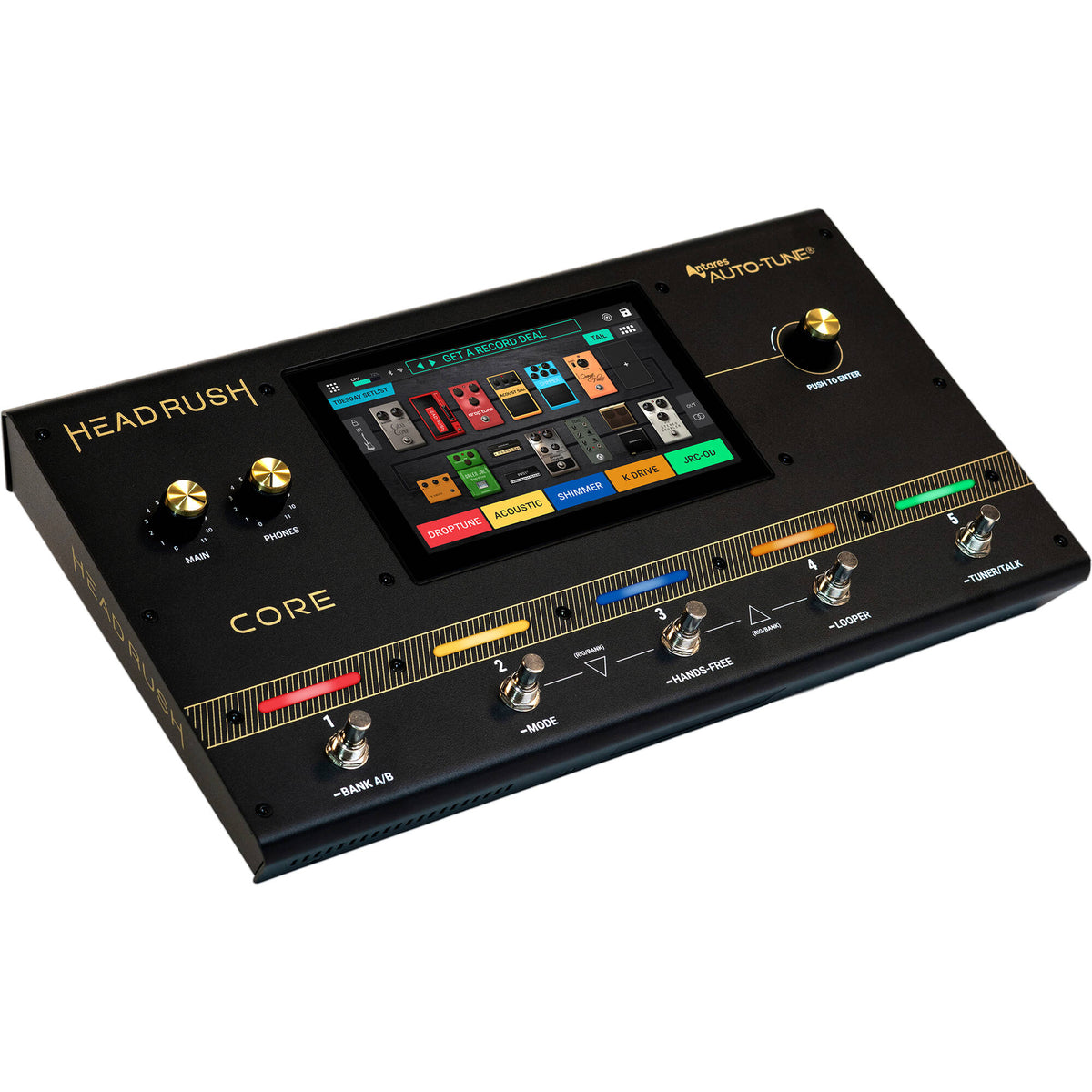 Headrush Core Guitar Multi-effect/Amp Modeler/Vocal Processor Unit