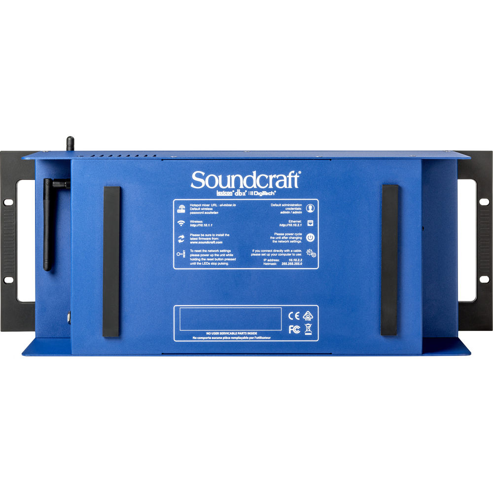 Soundcraft Ui24R 24-Channel Digital Mixer / Multitrack USB Recorder with Wireless Control