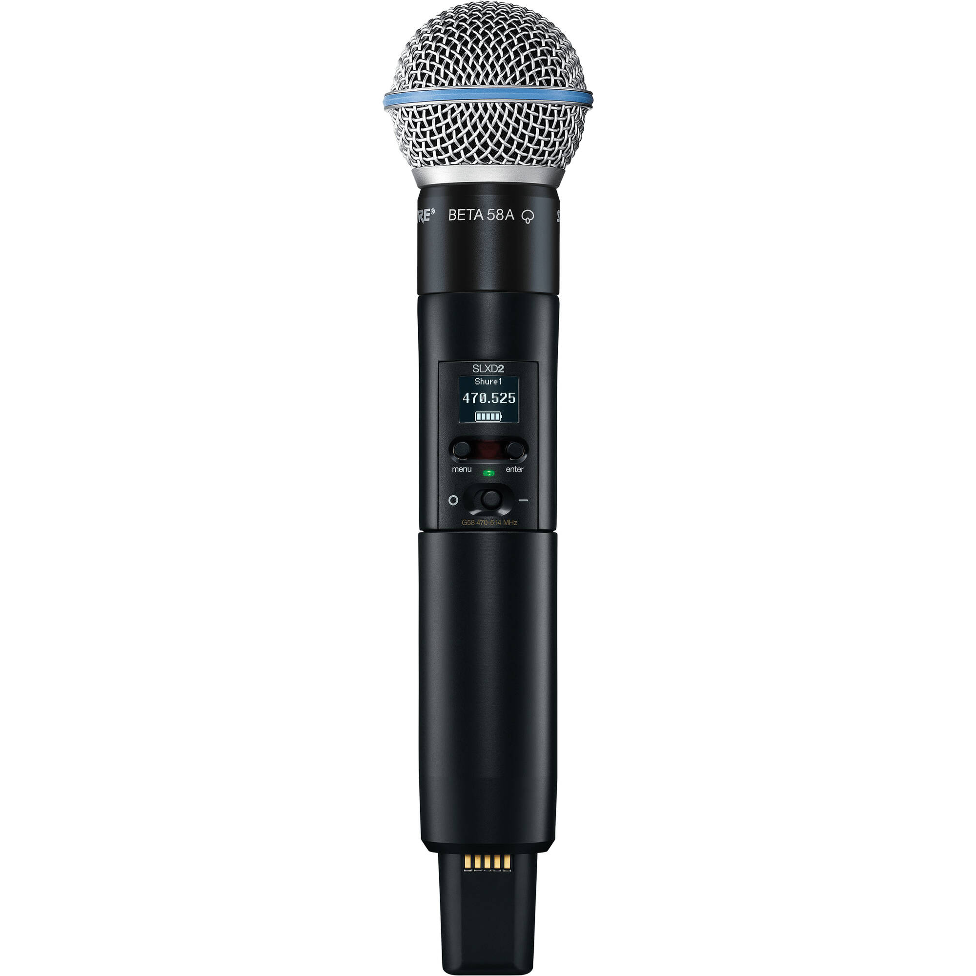 Shure SLXD24D/B58 Digital Wireless Dual Handheld Microphone System