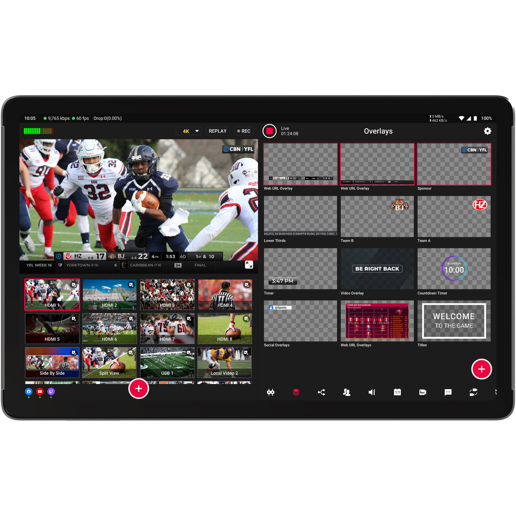 YoloLiv YoloBox Extreme All-in-One Multi-Cam Livestreaming and Switchi