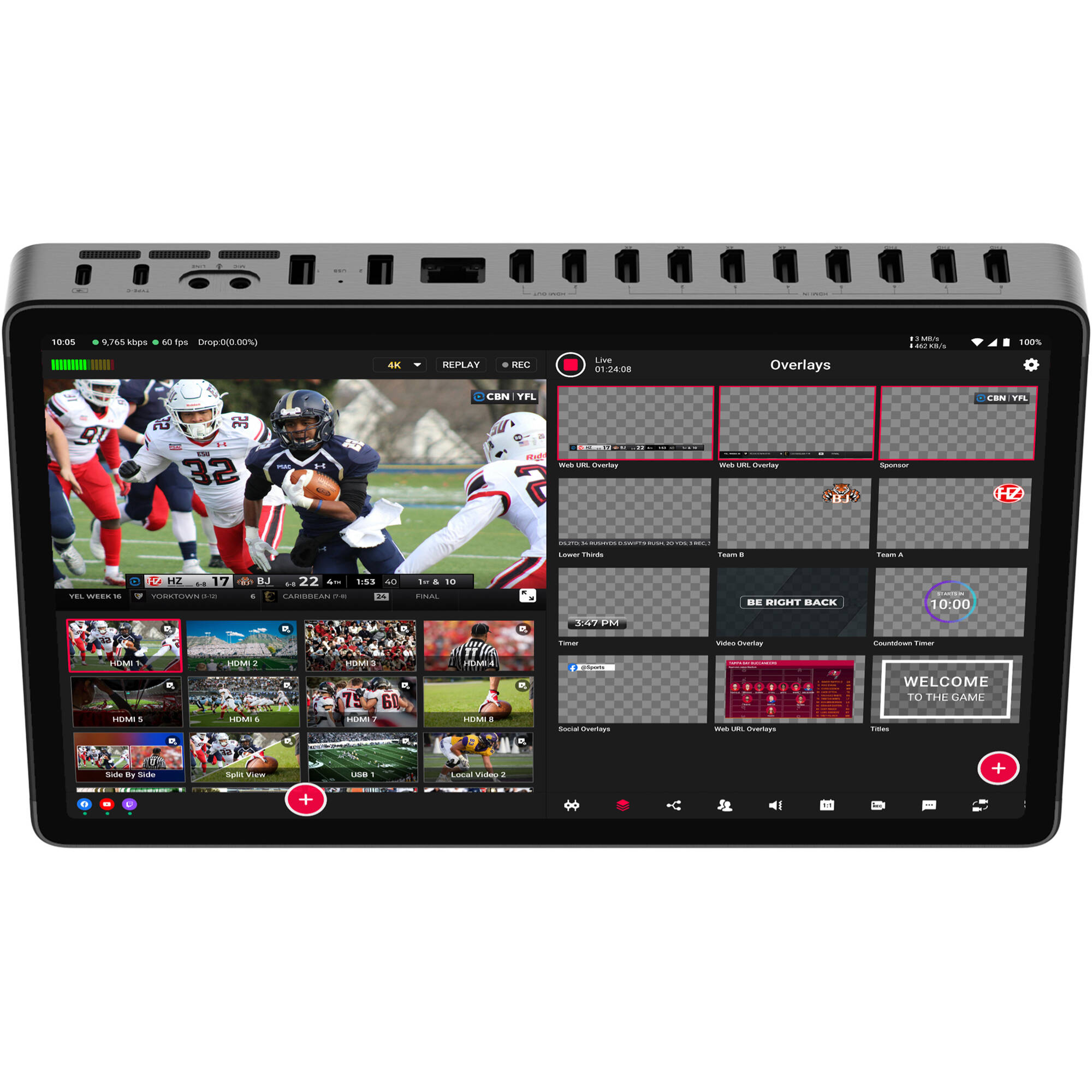 YoloLiv YoloBox Extreme All-in-One Multi-Cam Livestreaming and Switching System
