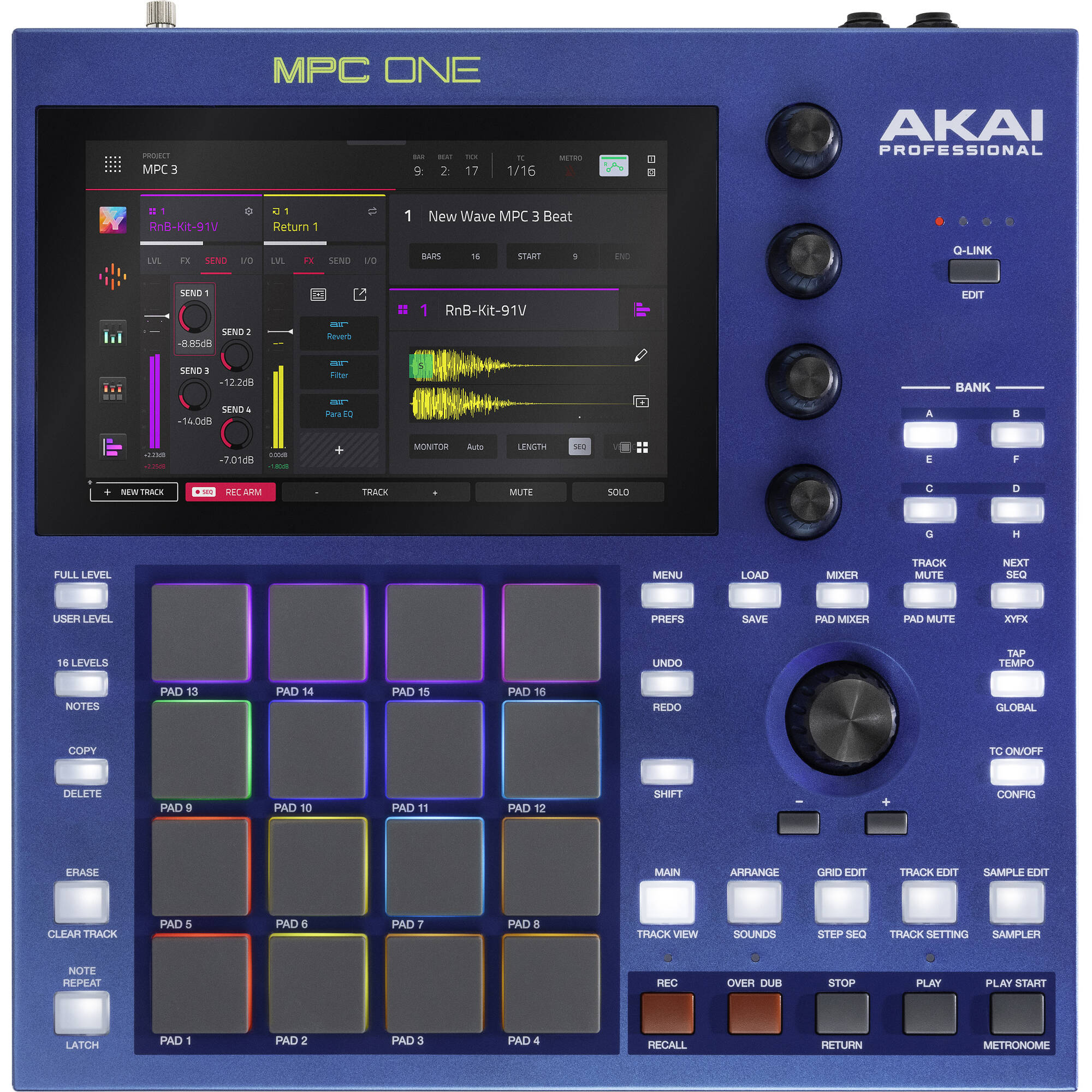 Akai Professional MPC One G2 Standalone Sampler and Sequencer - Available for backorder