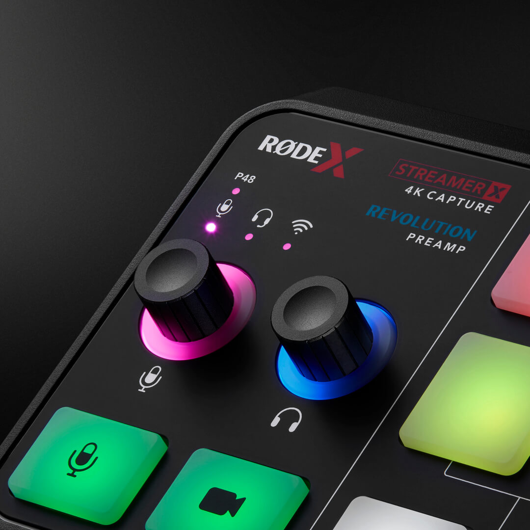 RØDE X Streamer X Audio and Video Console