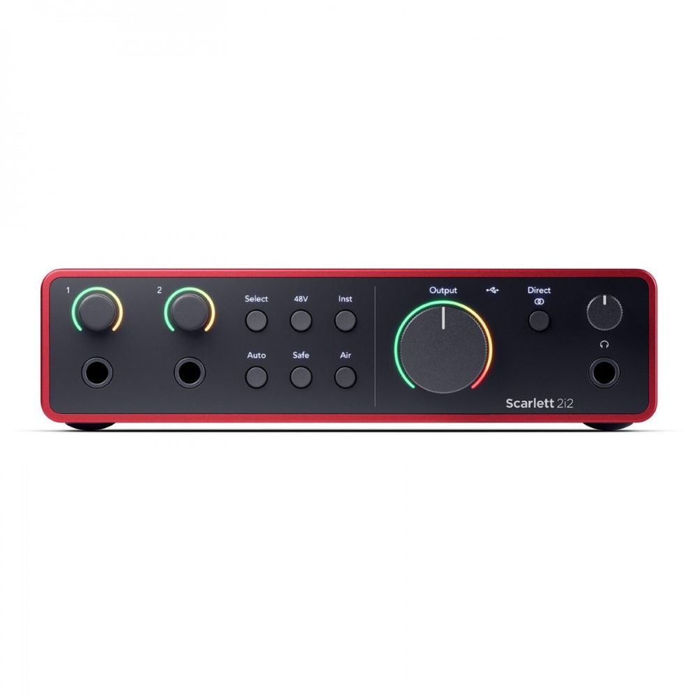 Focusrite Scarlett 2i2 Studio 4th Gen Recording Bundle (New)