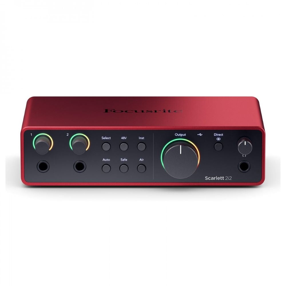 Focusrite Scarlett 2i2 Studio 4th Gen Recording Bundle