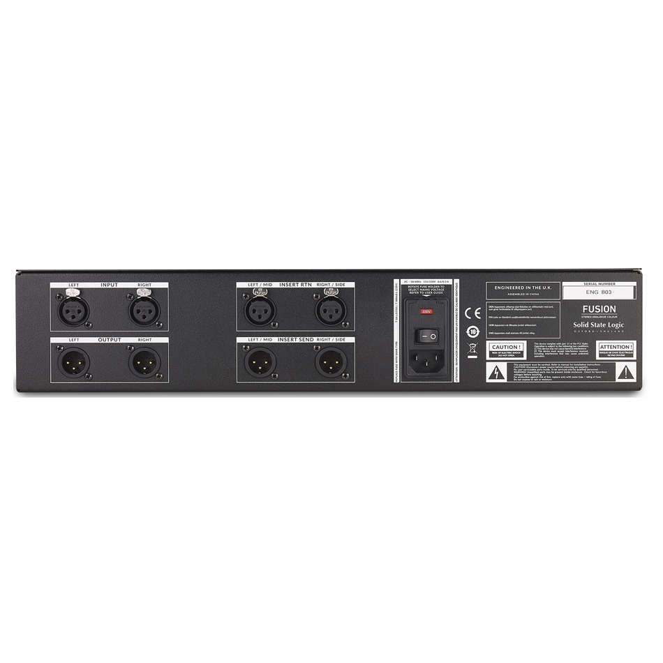 Solid State Logic FUSION rear