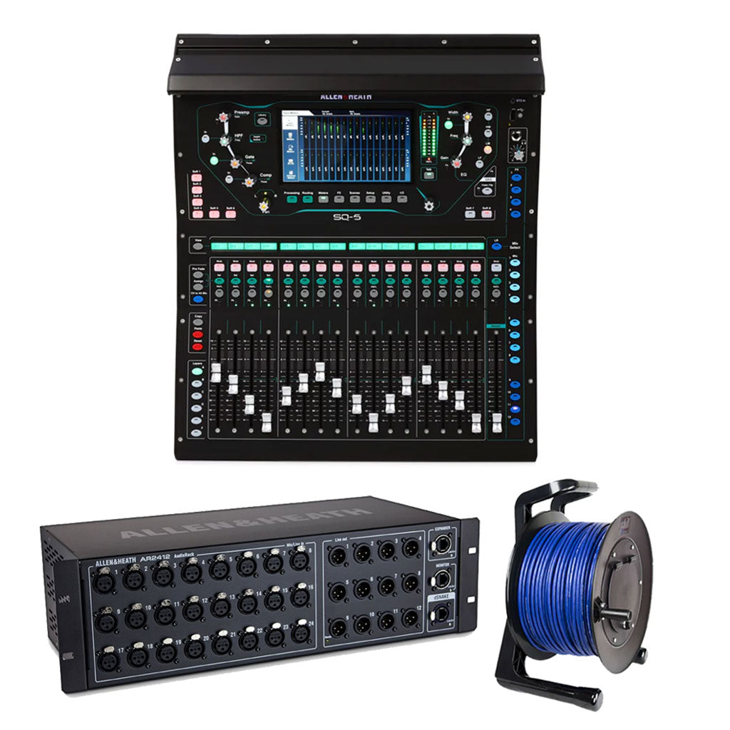 Allen & Heath SQ-5 mixer + AR2412 Bundle - Call to confirm stock