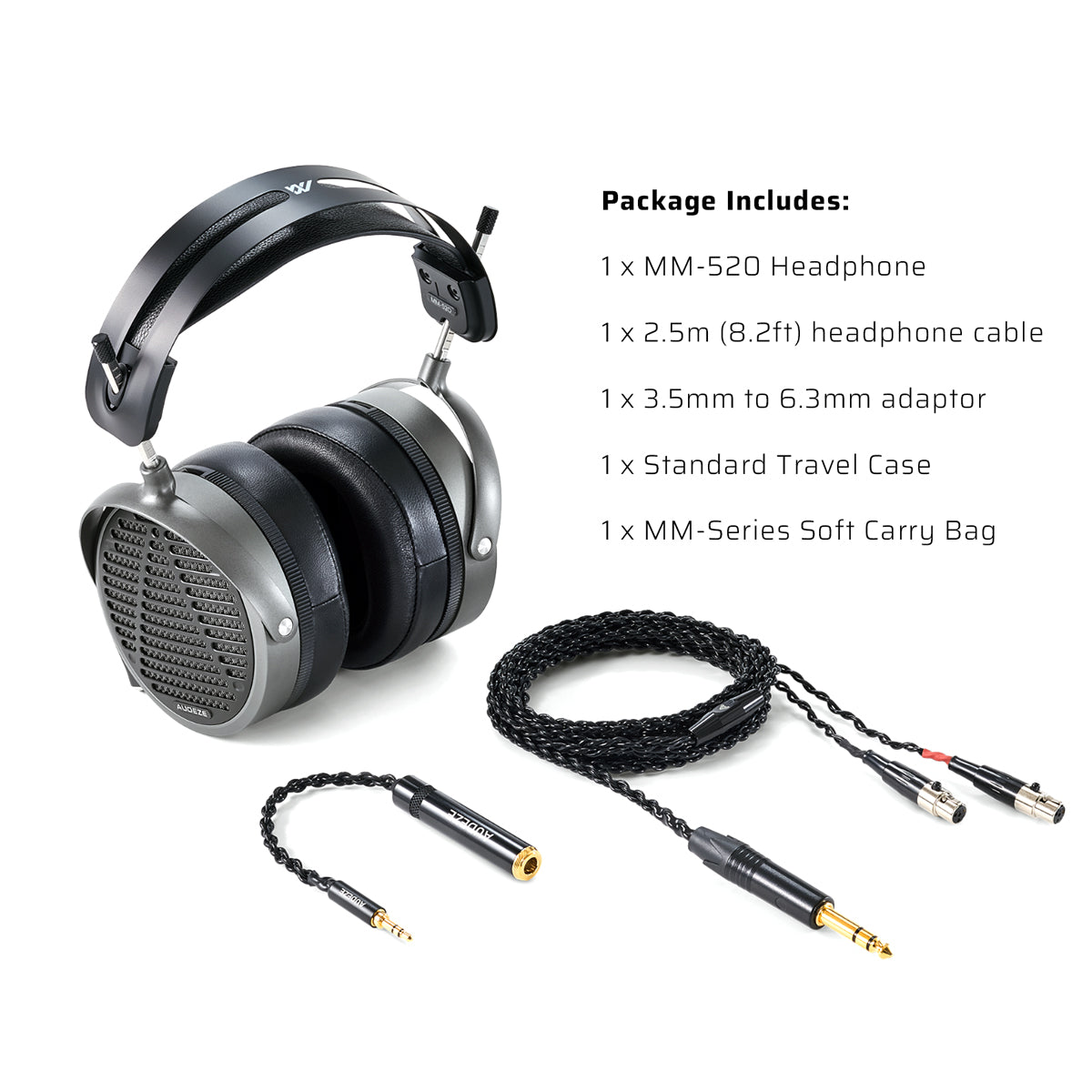 Audeze MM-520 Open-Back Professional Headphones