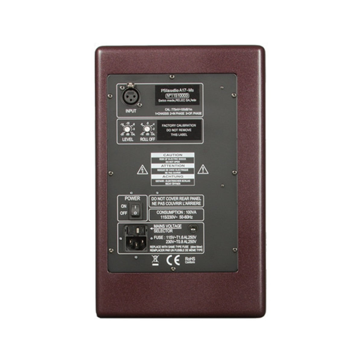 PSI Audio A 17-M Active Studio Monitor - Single