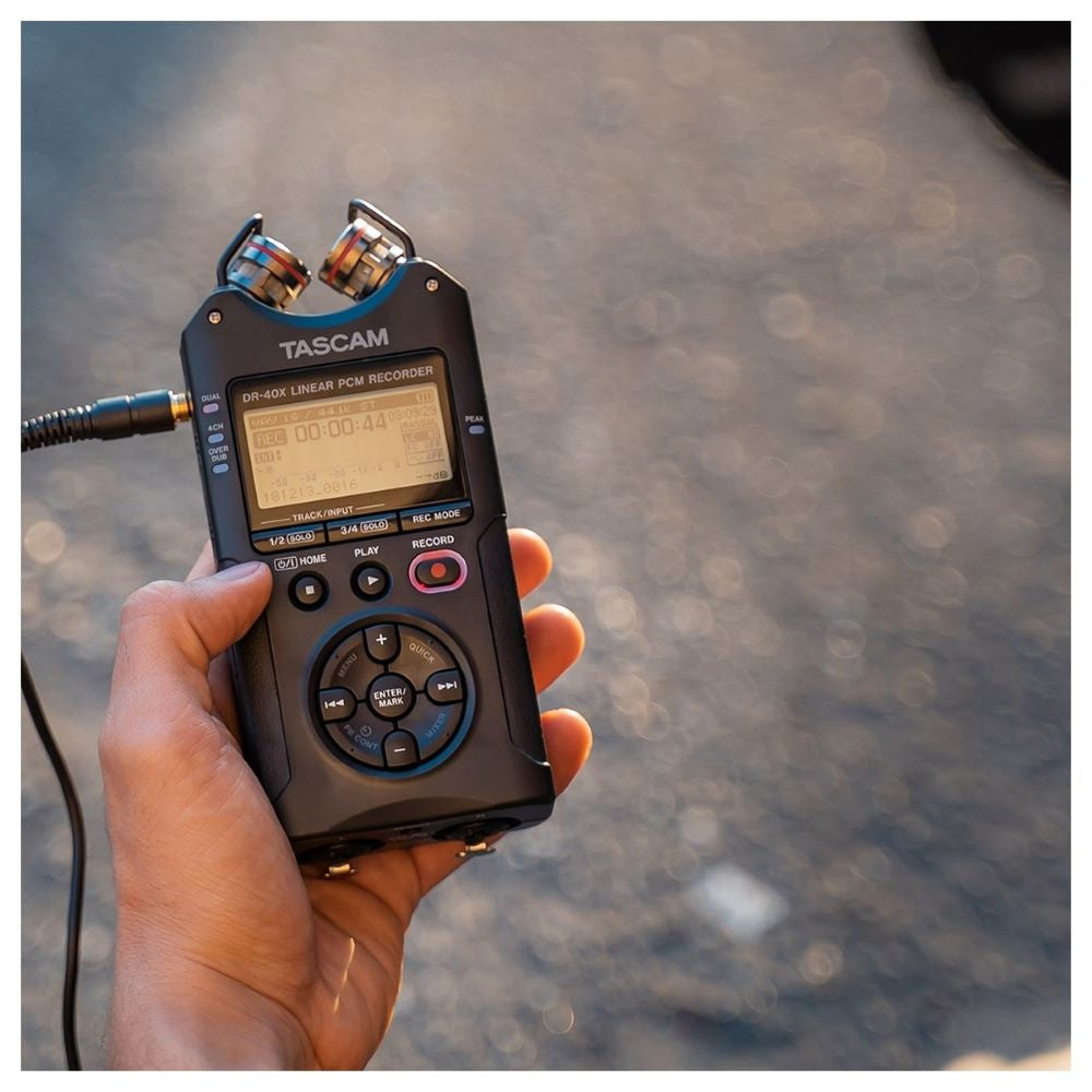 TASCAM DR-40X 4-Track Handheld Recorder
