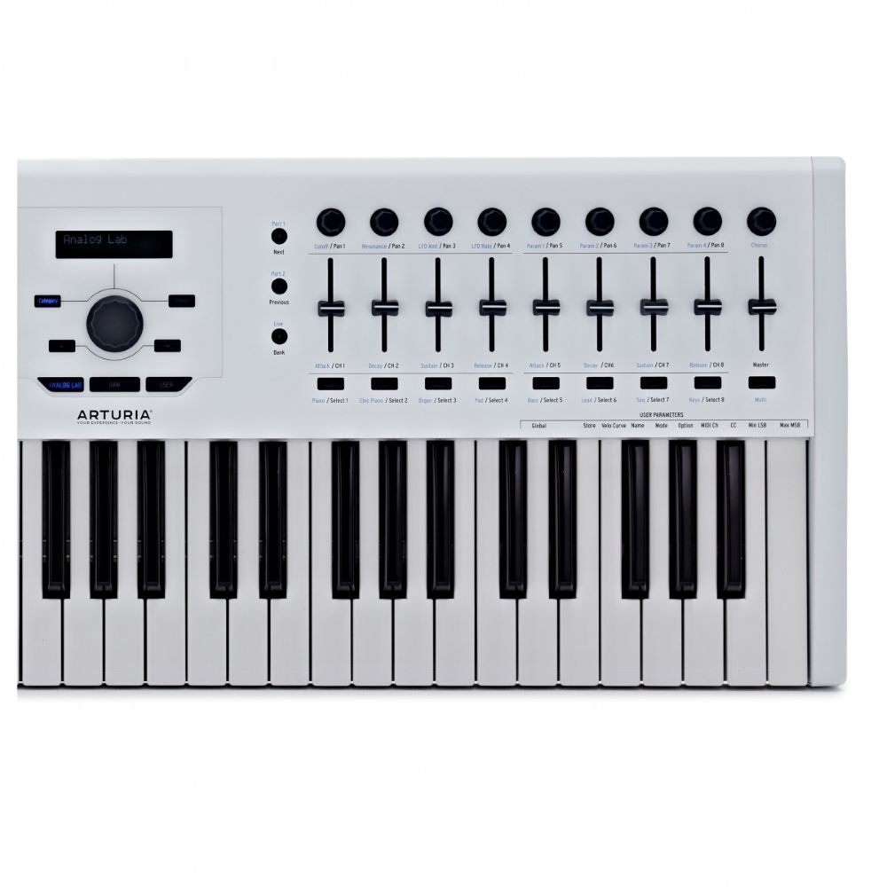 Arturia Keylab 61 MKII - Professional MIDI Controller - White