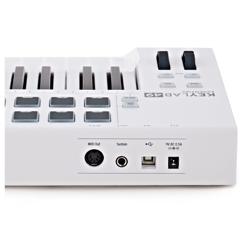 Arturia Keylab Essential 49 - MIDI Keyboard Controller - White
