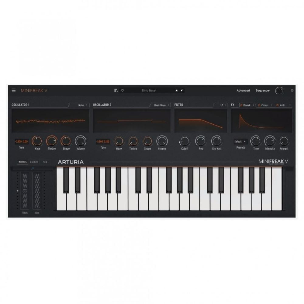 Arturia MiniFreak 37-key Hybrid Synthesizer