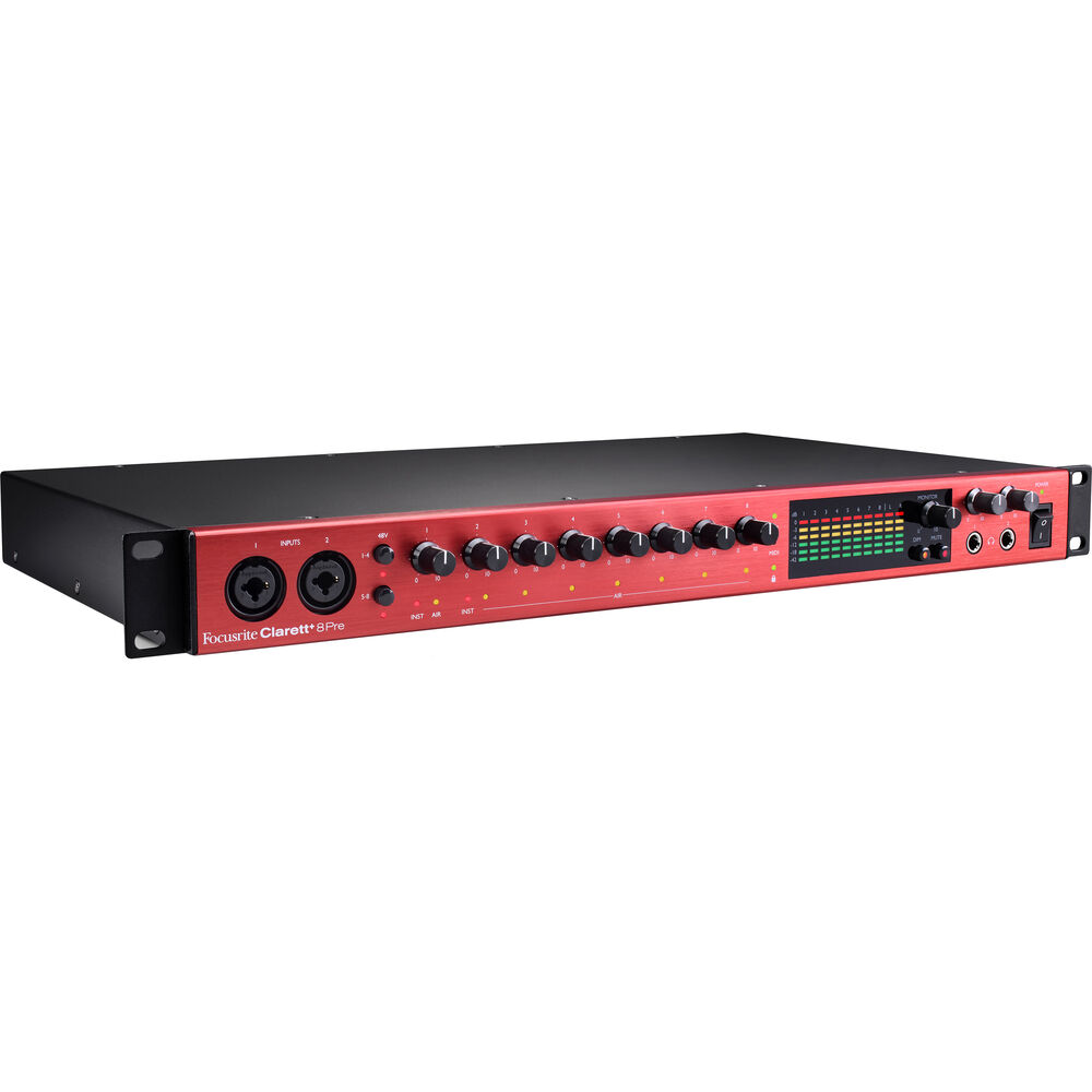 Focusrite Clarett+ 8Pre USB-C Audio/MIDI Interface