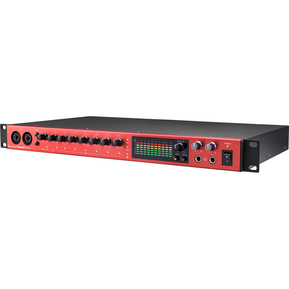 Focusrite Clarett+ 8Pre USB-C Audio/MIDI Interface