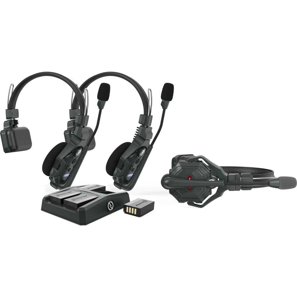 Hollyland Solidcom C1-3S Full-Duplex Wireless Intercom Headset System