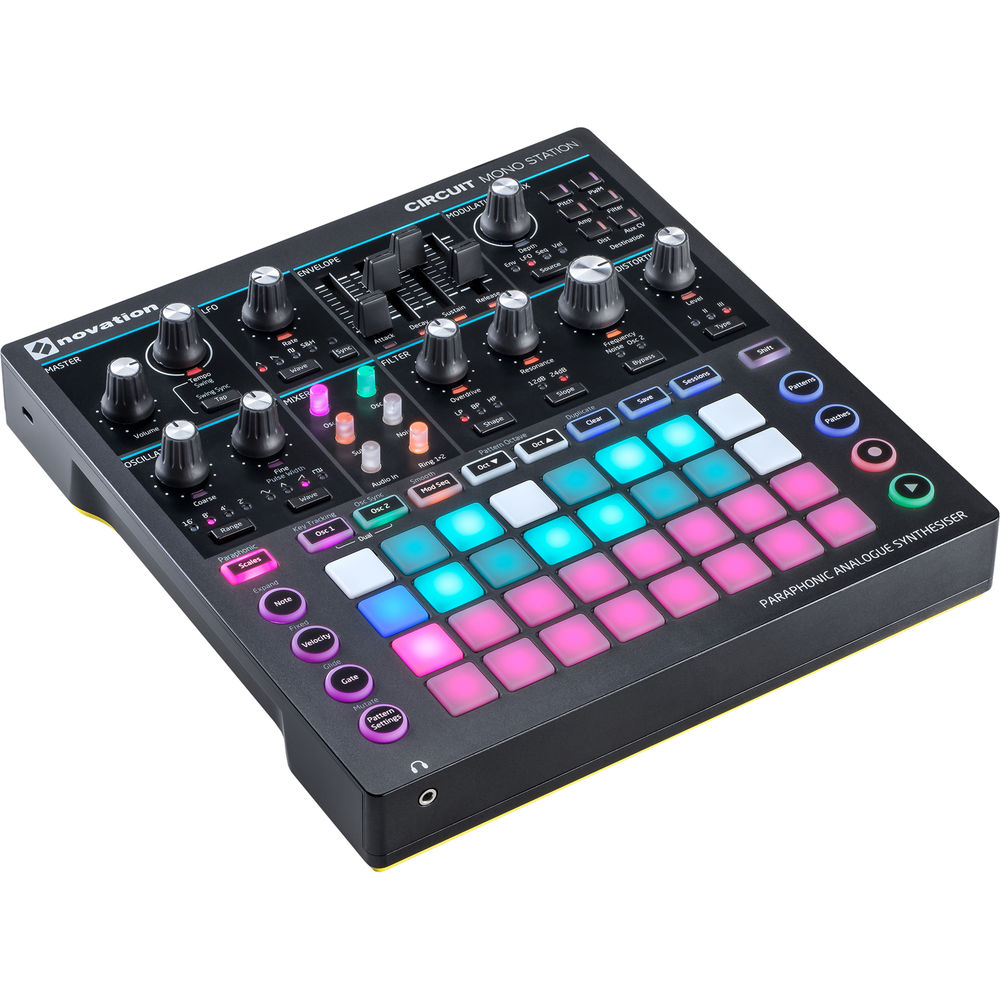 Novation Circuit Mono Station Paraphonic Analogue Synthesizer and Sequencer