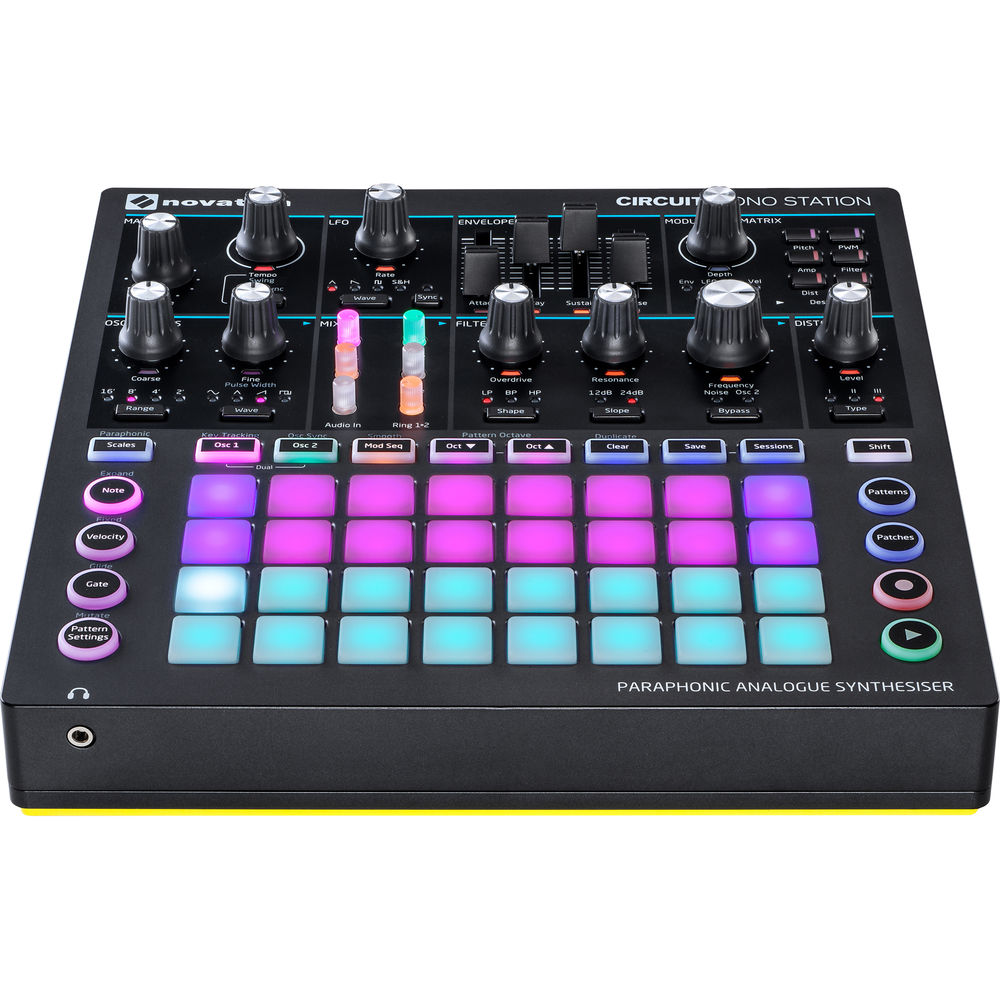 Novation Circuit Mono Station Paraphonic Analogue Synthesizer and Sequencer