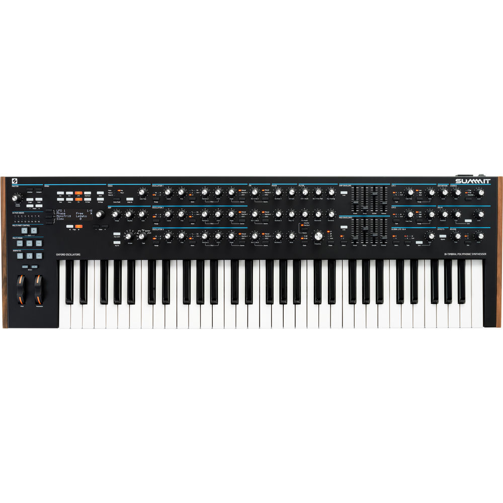 Novation Summit 61-key Polyphonic Synthesiser - Special Order