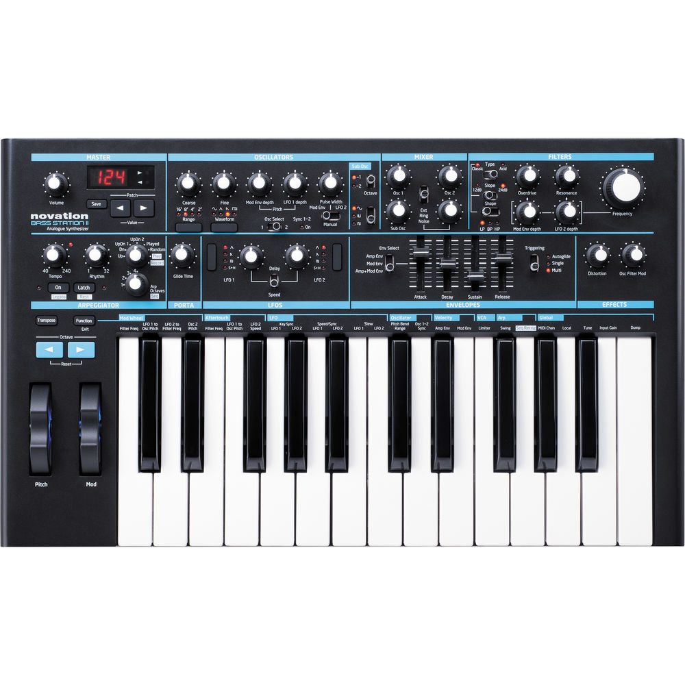 Novation Bass Station II Analogue Synthesizer