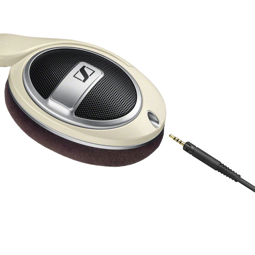 Sennheiser HD-599 Over-Ear Headphones (Matte Ivory)
