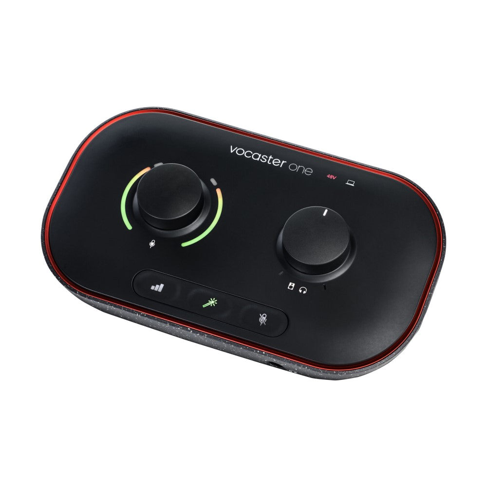 Focusrite Vocaster One Podcasting & Streaming Audio Interface