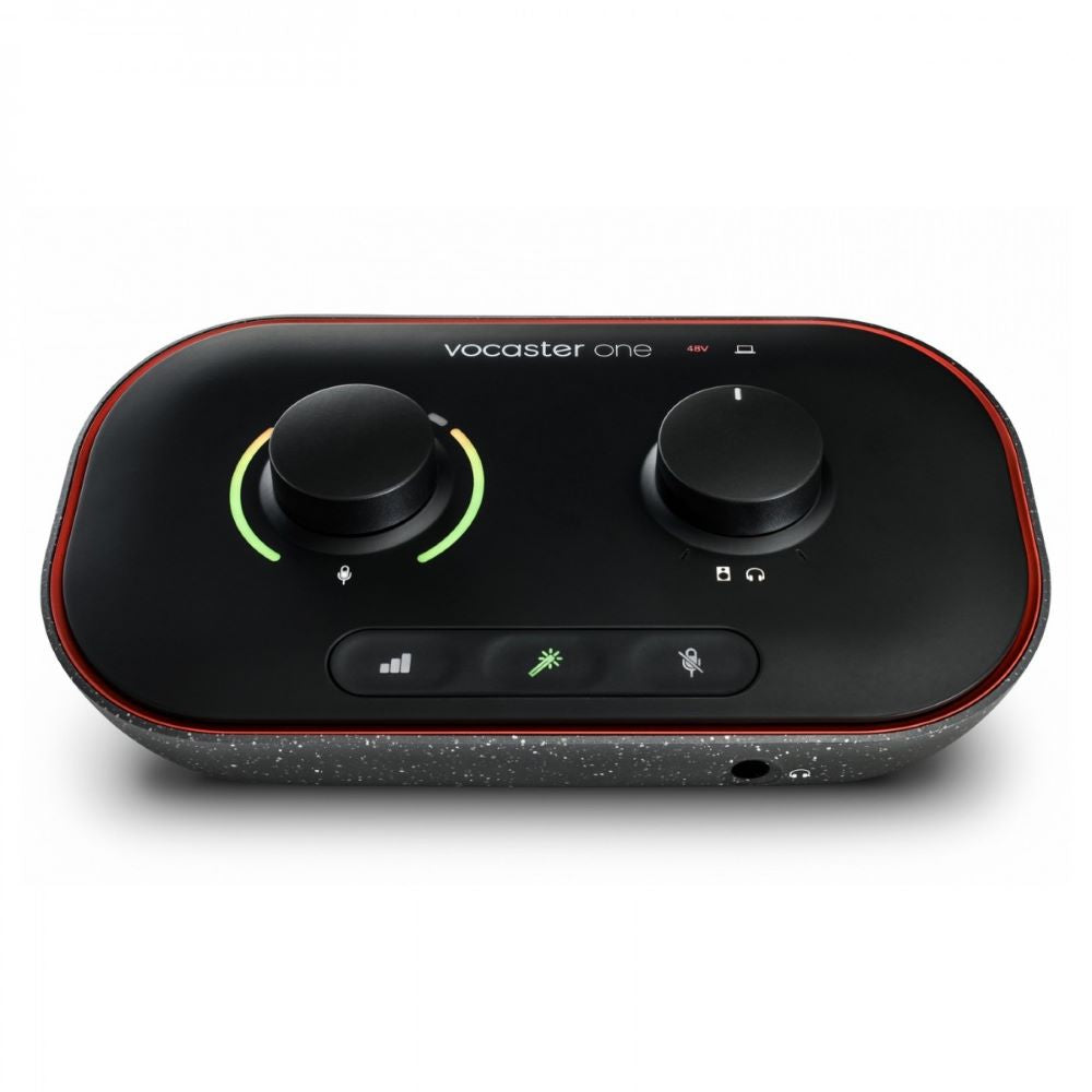 Focusrite Vocaster One Studio Podcasting Bundle
