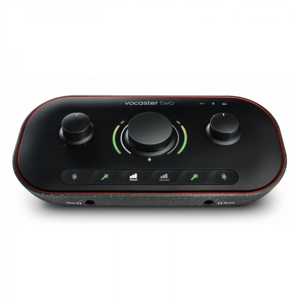 Focusrite Vocaster Two Studio Podcasting Bundle