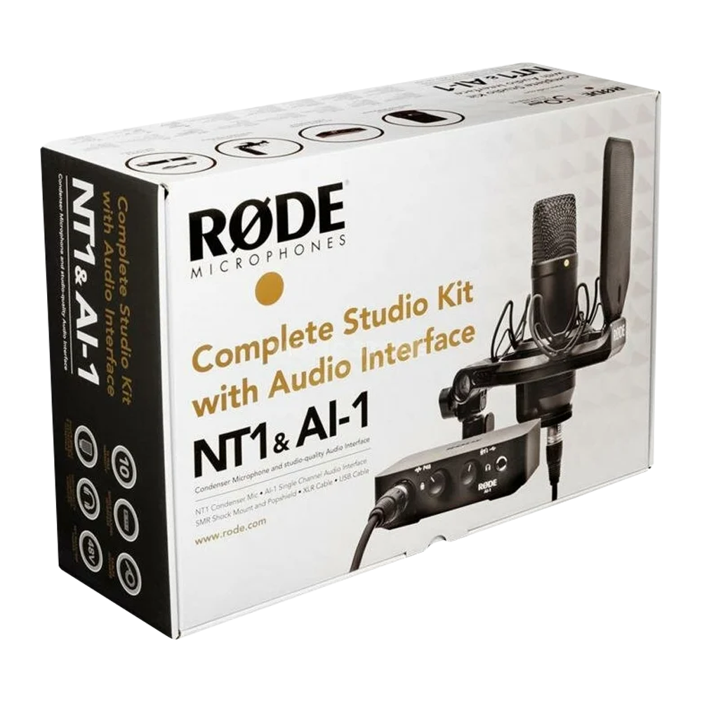 RØDE NT1 & AI-1 Complete Studio Kit