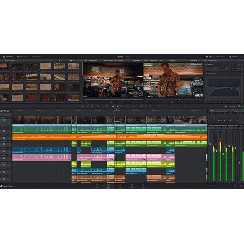 Blackmagic Design DaVinci Resolve Editor Keyboard with Resolve Software