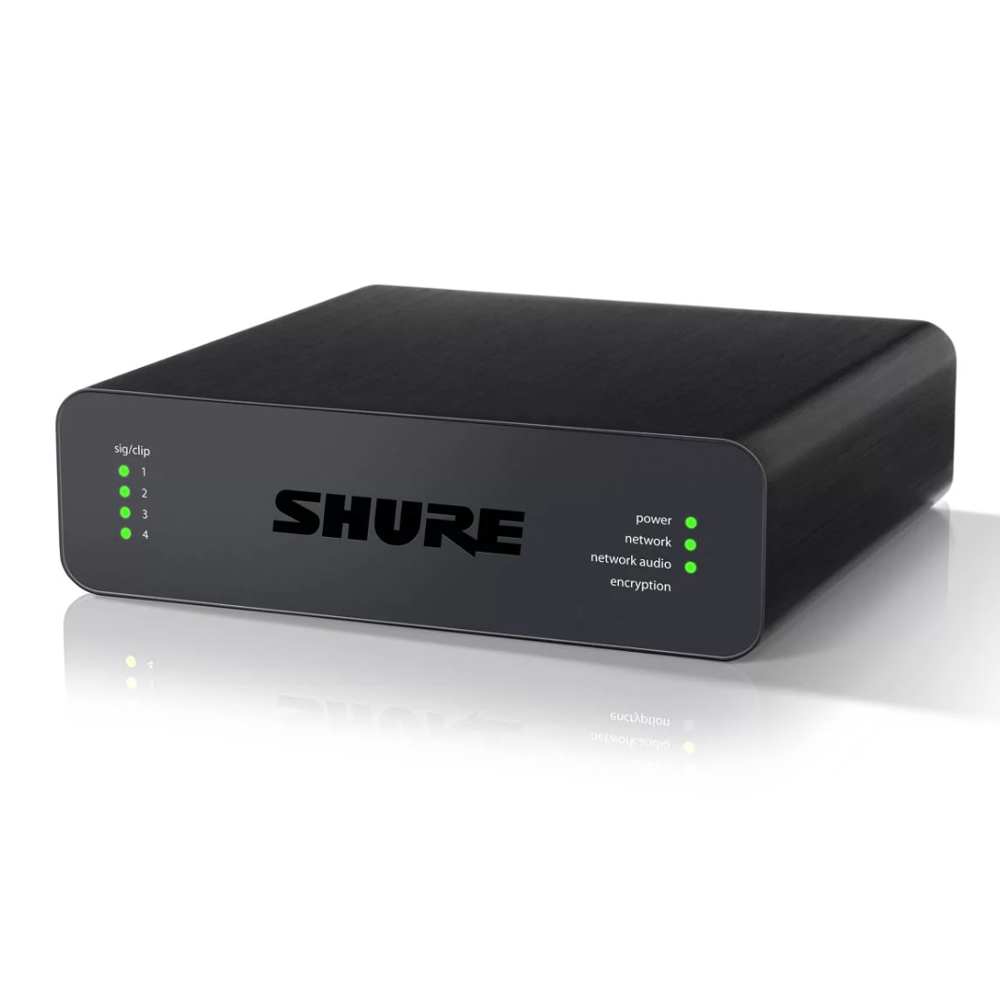 Shure ANI4IN-XLR Dante Audio Network Interface - Special Order
