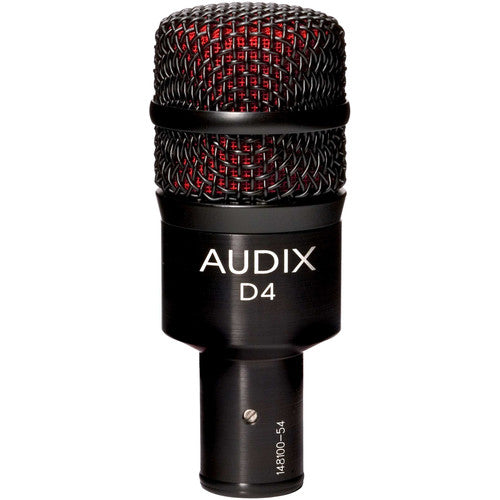 Audix D4 Hypercardioid Dynamic Instrument Microphone