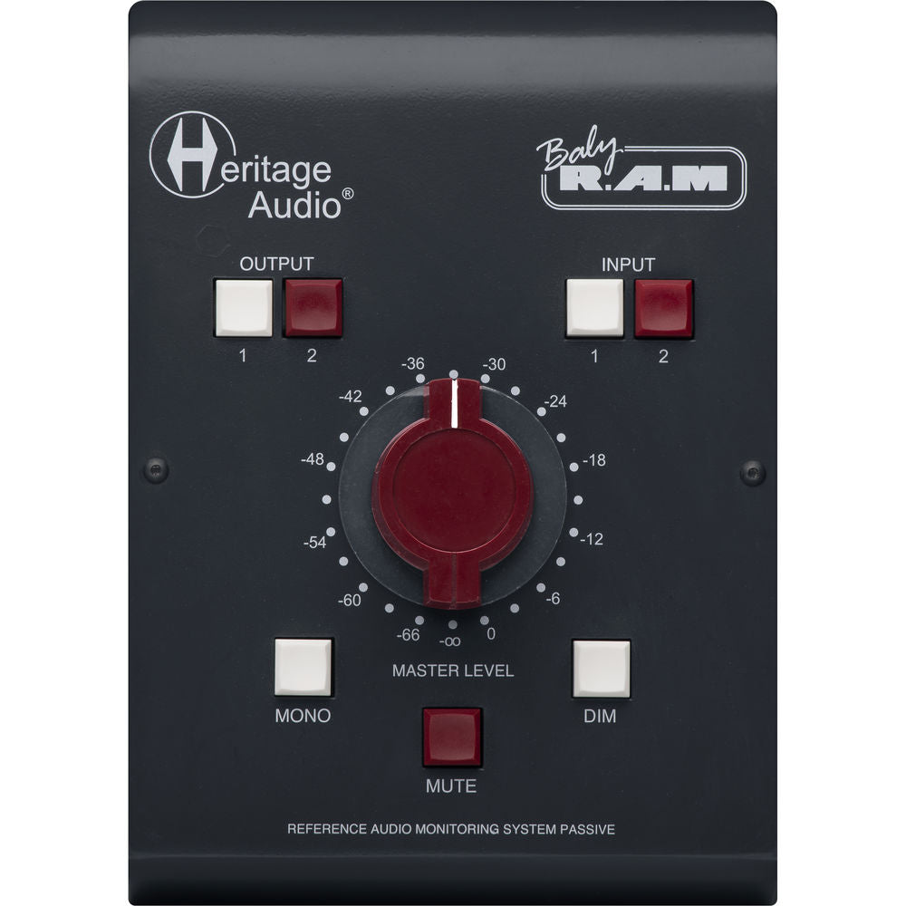 Heritage Audio Baby RAM Passive Monitor controller