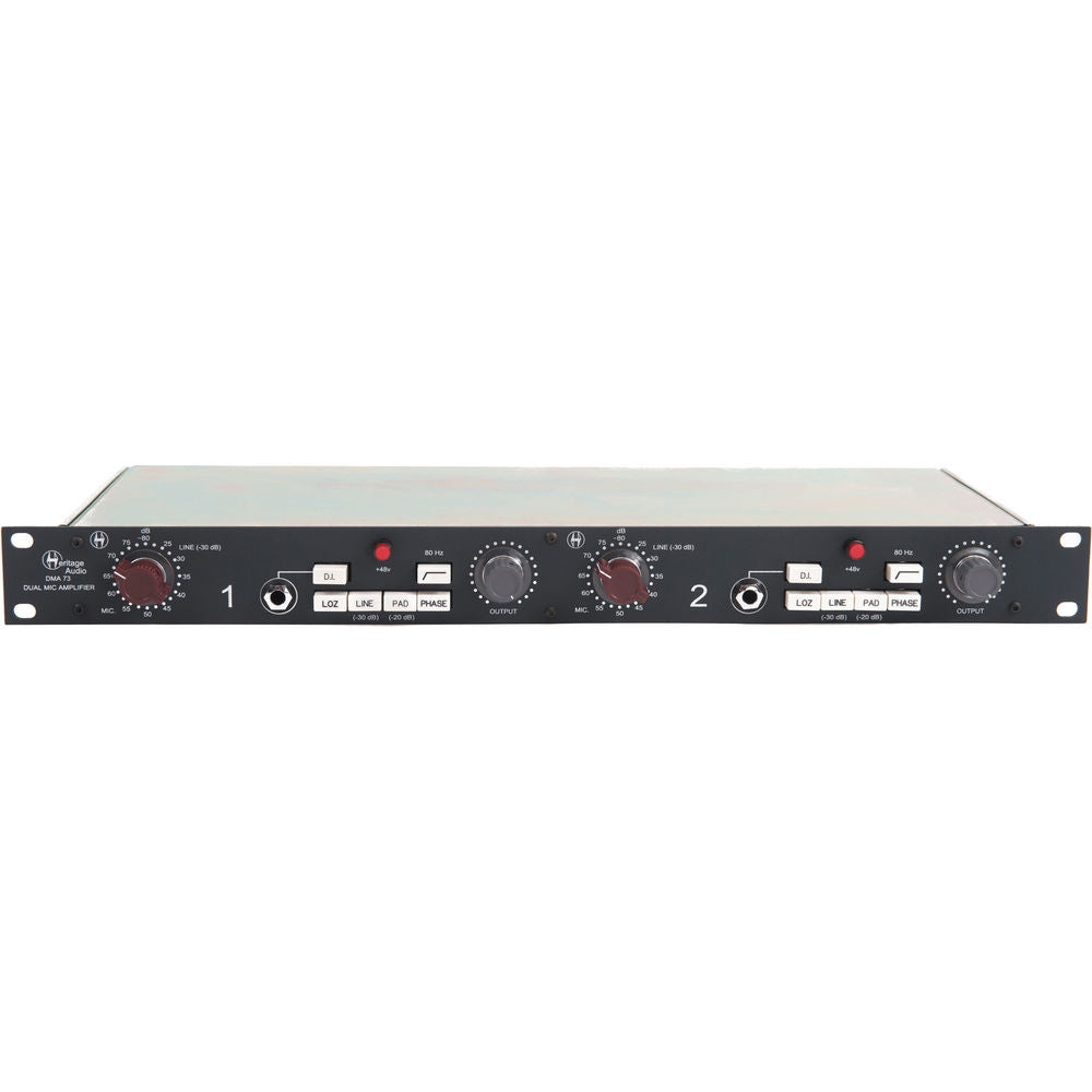 Heritage Audio DMA73 - Dual Microphone Preamplifier