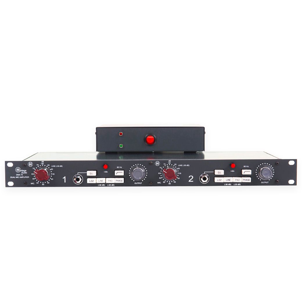 Heritage Audio DMA73 - Dual Microphone Preamplifier