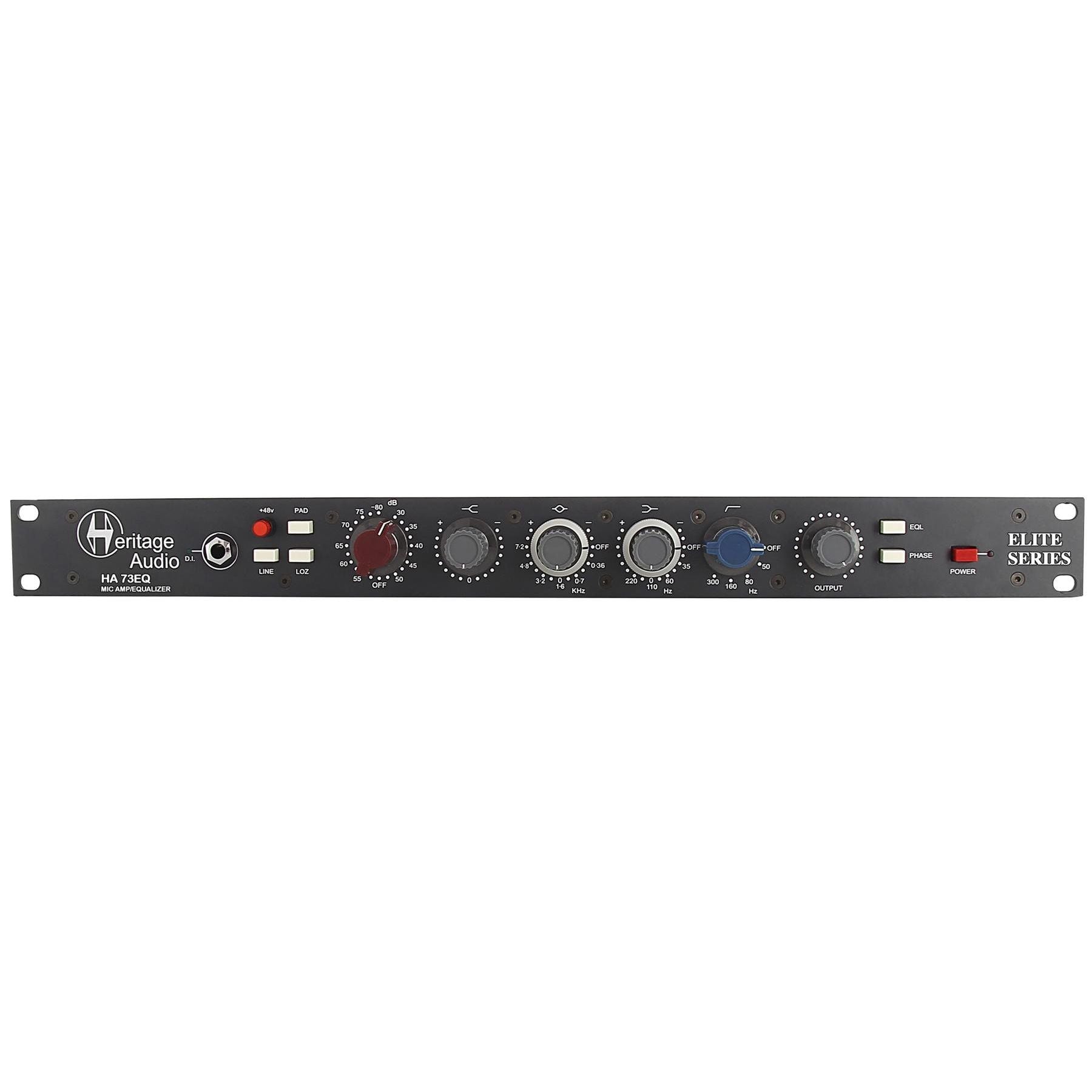 Heritage Audio HA73EQ ELITE - Mic Preamp with EQ - Special Order