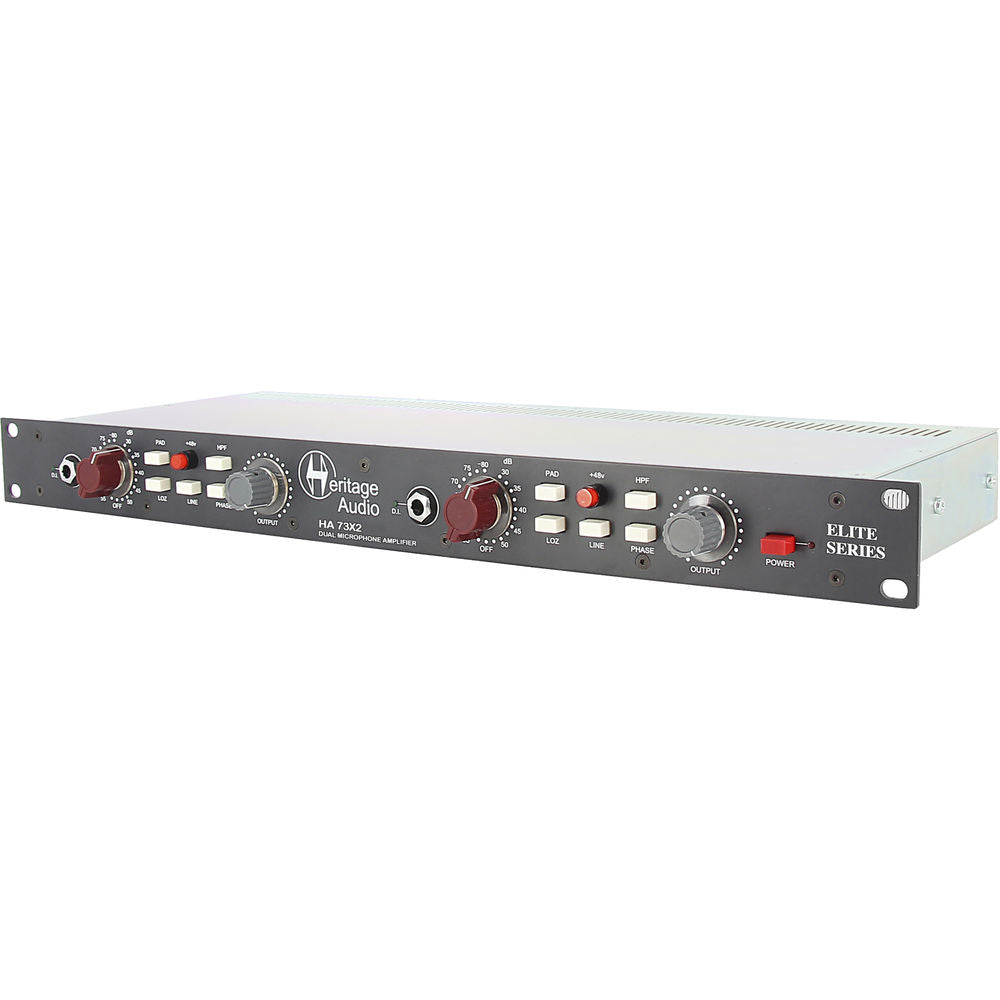 Heritage Audio HA73X2 ELITE- Dual Channel Microphone Preamplifier