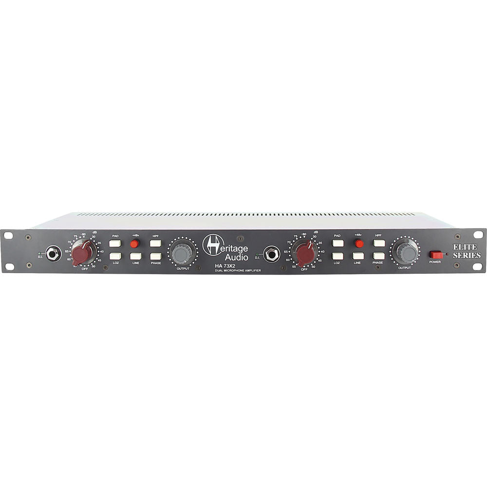 Heritage Audio HA73X2 ELITE- Dual Channel Microphone Preamplifier