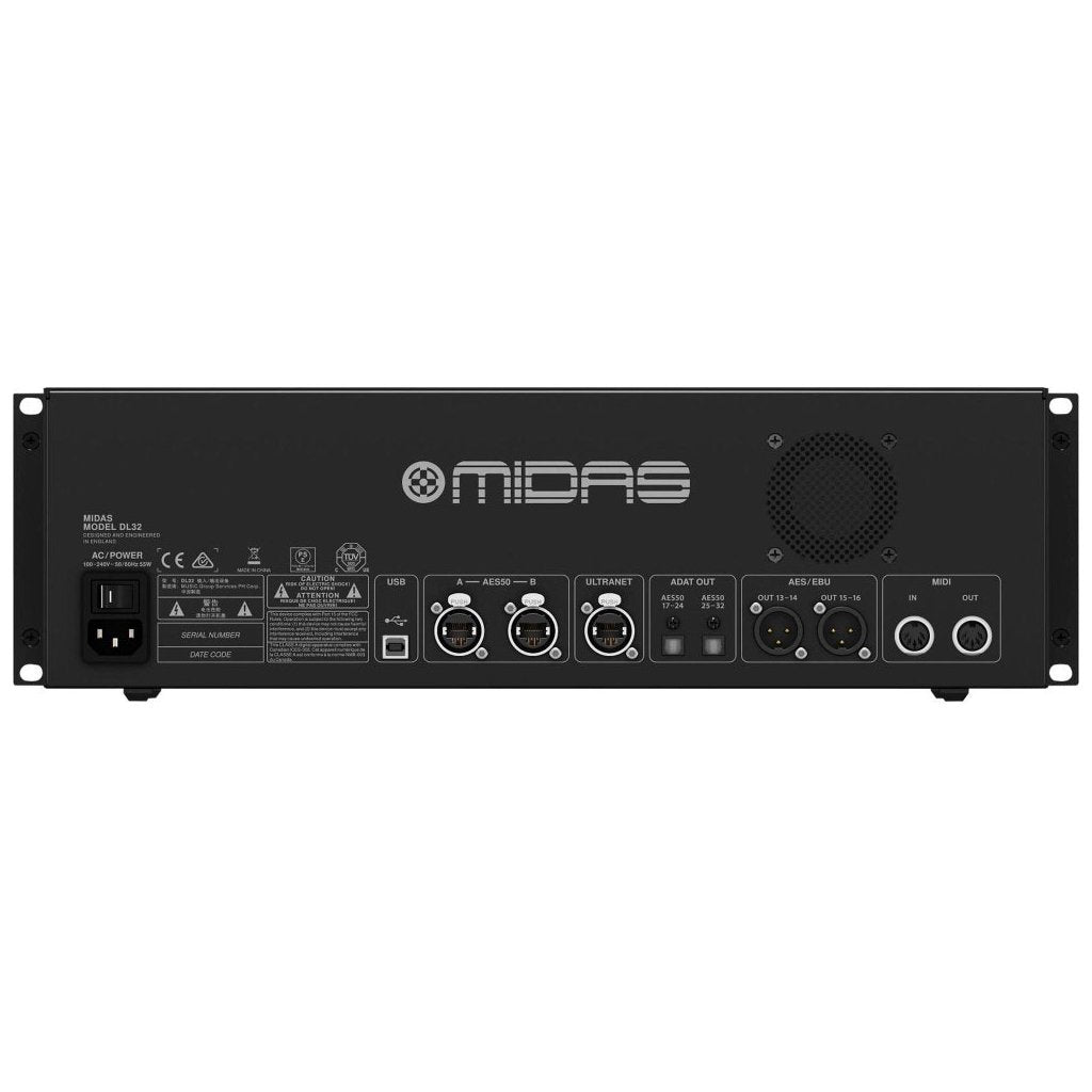 Midas DL32 32-input / 16-output Stage Rack