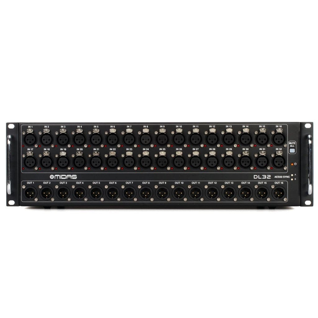 Midas DL32 stage Rack
