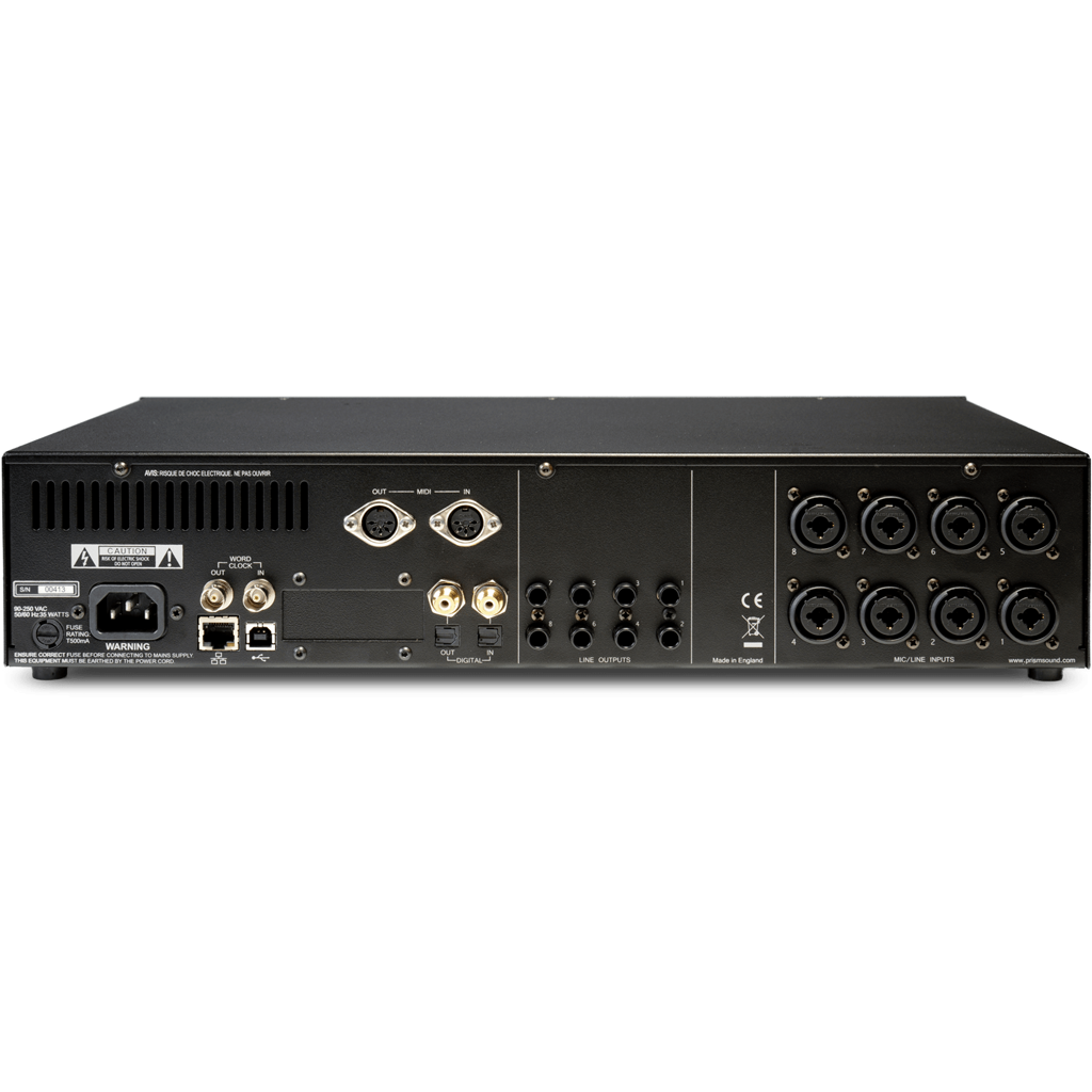 Prism Sound Atlas USB multi-track audio interface