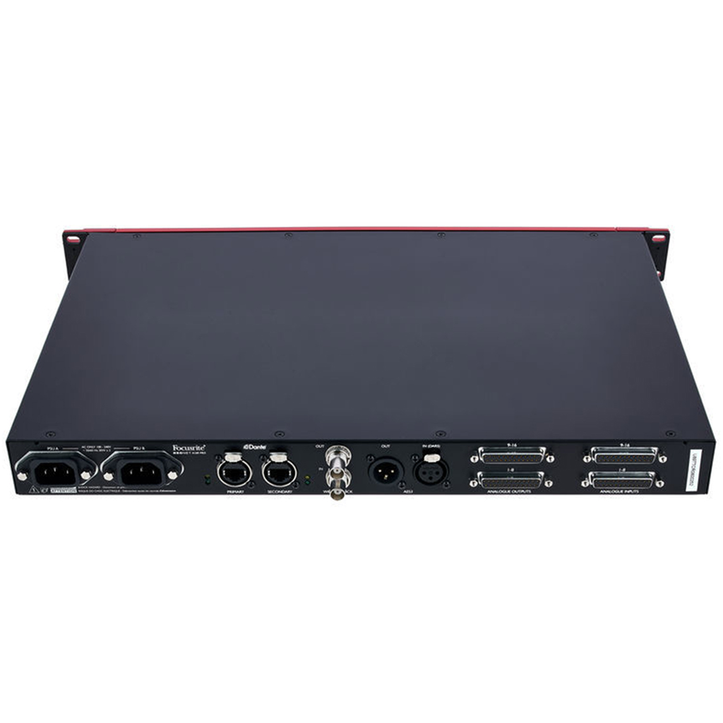 Focusrite RedNet A16R MkII - 16x16 Analogue I/O With Independent Level Control