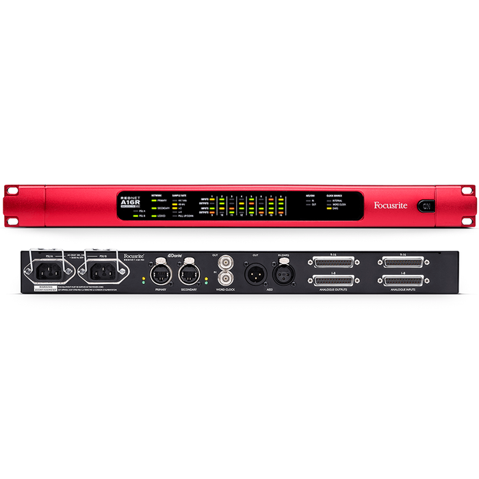 Focusrite RedNet A16R MkII - Analogue Dante Interface