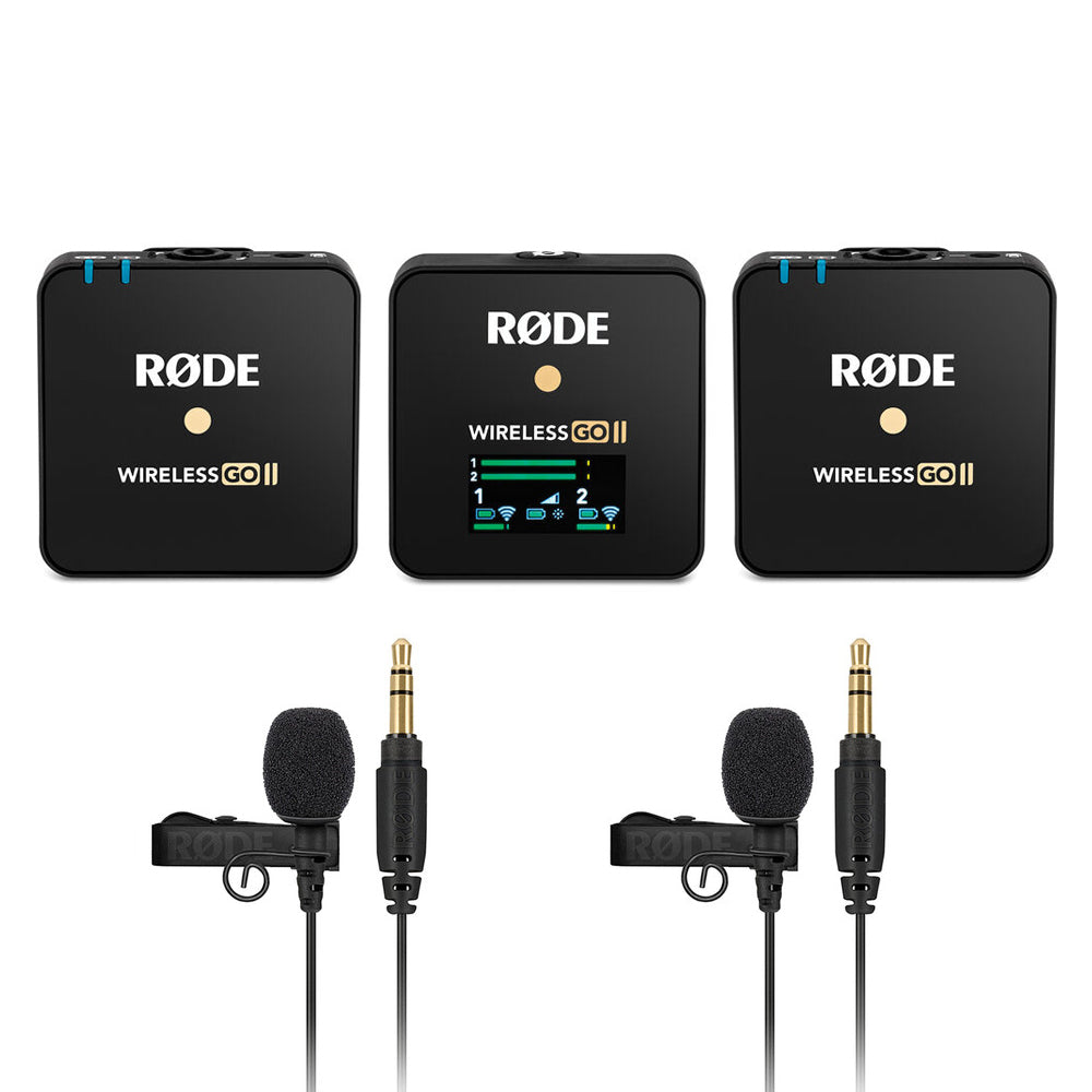 RØDE Wireless GO II and LAV GO System Bundle 1