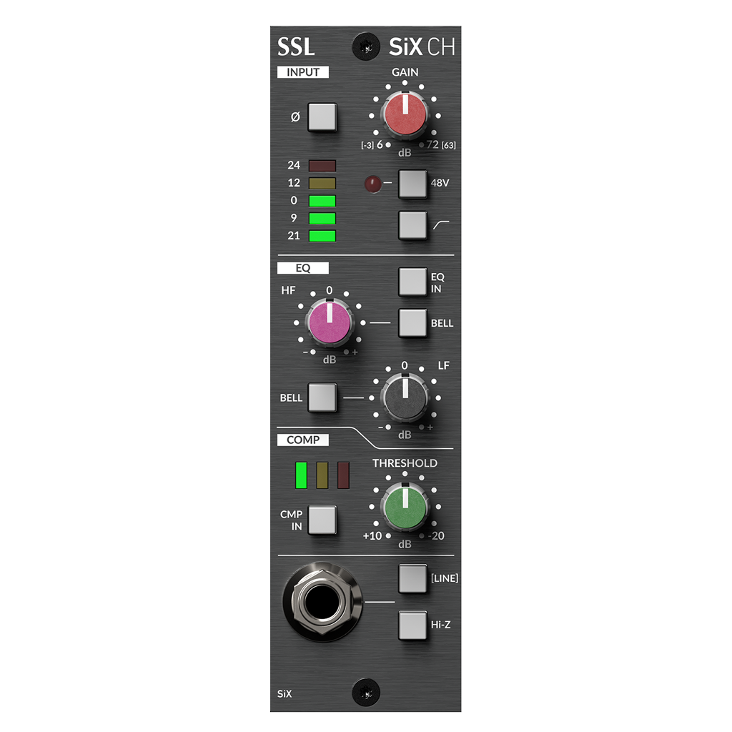 Solid State Logic SiX Channel 500 Series Channel Strip